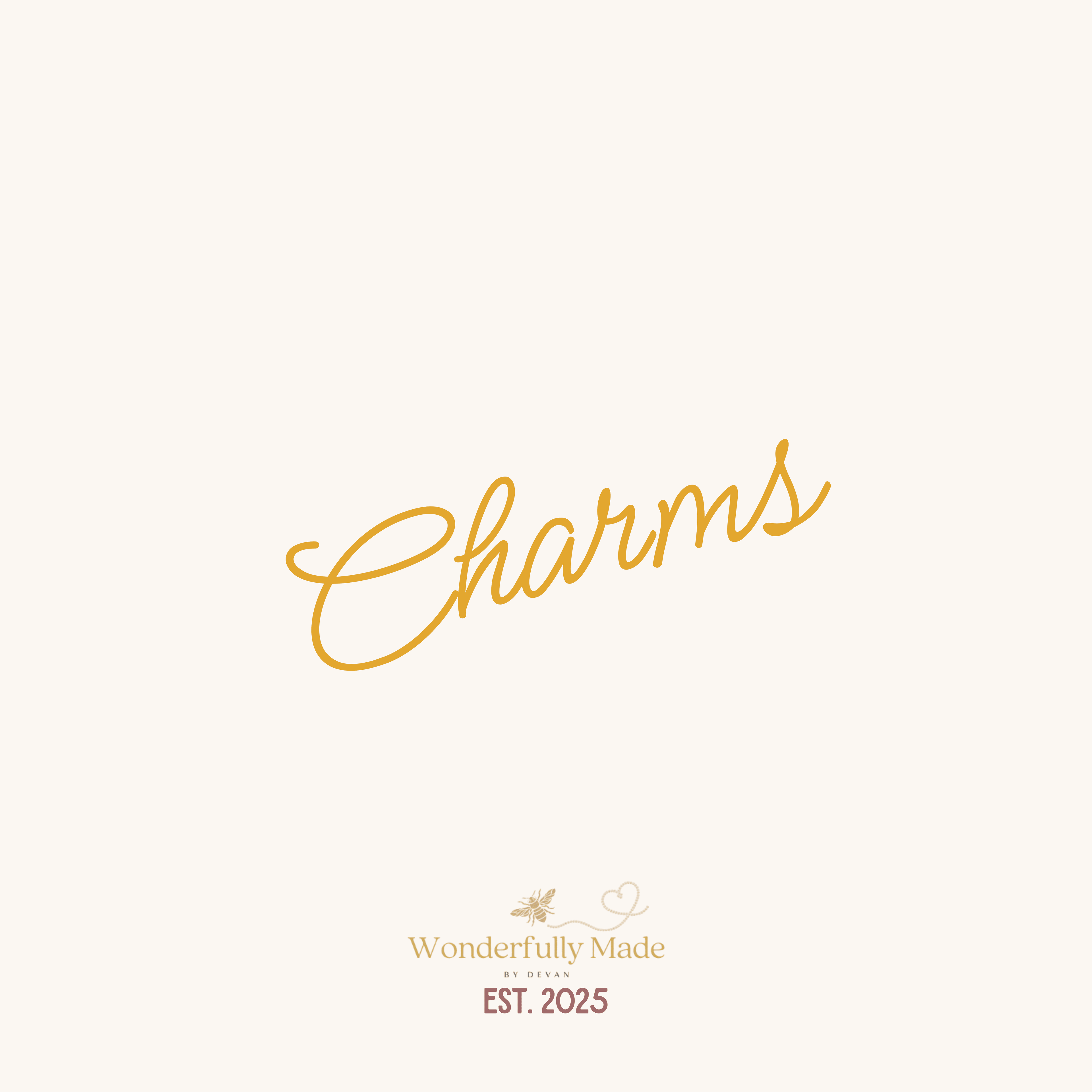 Charms - Wonderfully Made by Devan