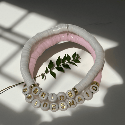 Bridal Party Personalized Bracelets | Bridesmaid Gift - Wonderfully Made by Devan