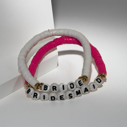 Bridal Party Personalized Bracelets | Bridesmaid Gift - Wonderfully Made by Devan