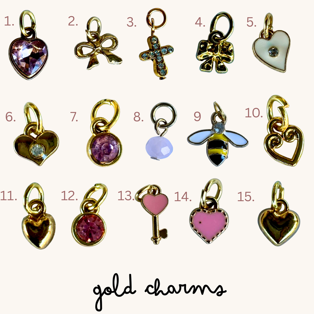 Gold Bible Charm Chain | Bible Bookmark - Wonderfully Made by Devan