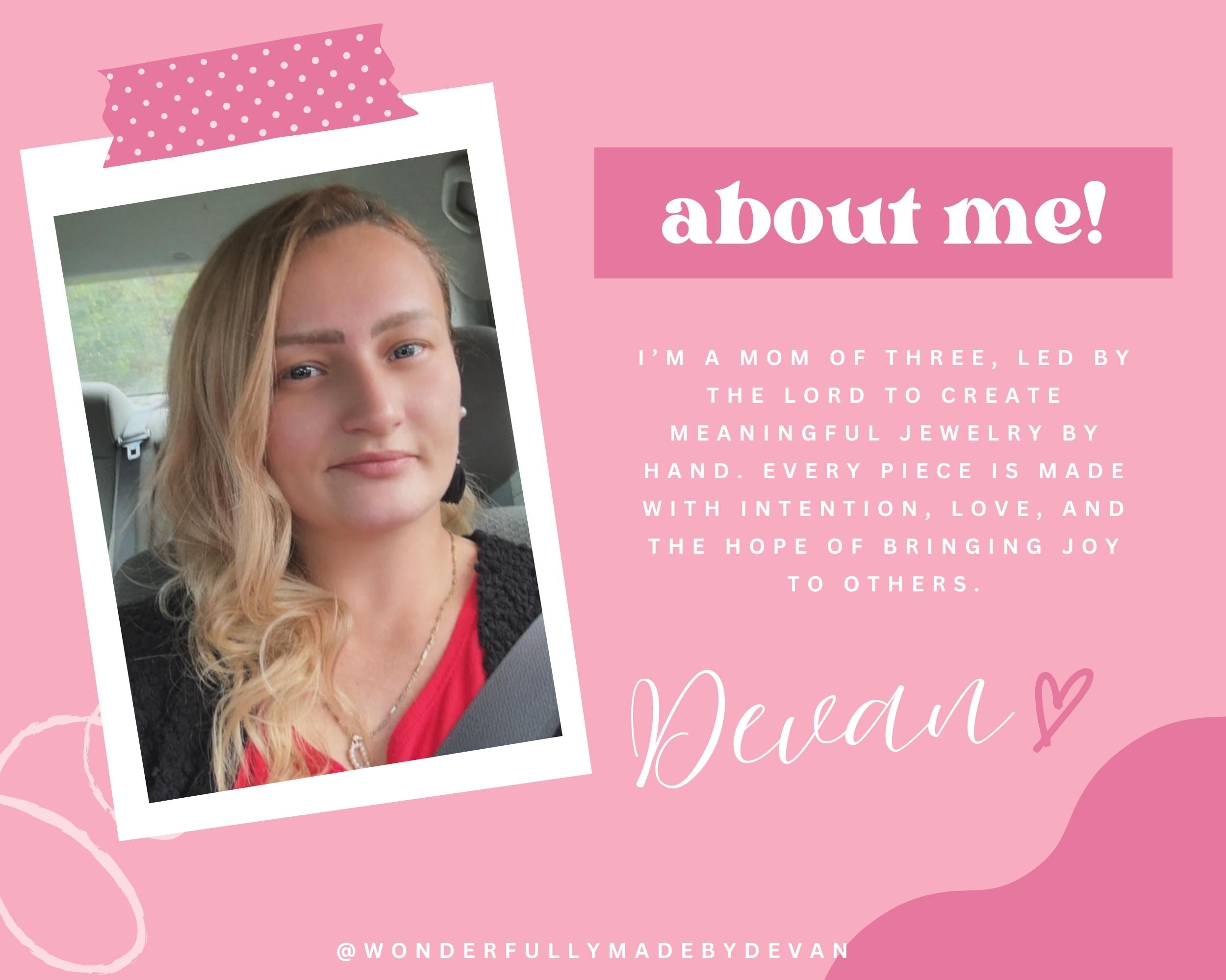 Personalized Kids Name Bracelet | Colorful Heishi Bead Stretch Bracelet | Custom Jewelry Gift - Wonderfully Made by Devan