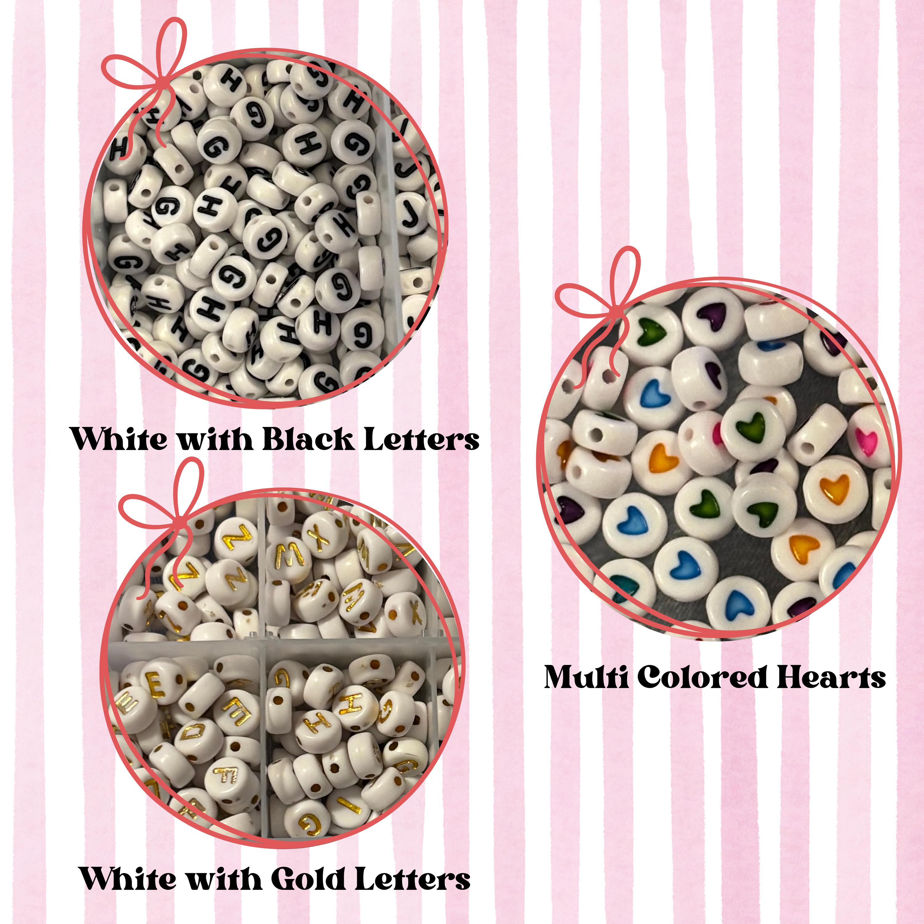 Personalized Valentines Day Bracelet | Heishi Bead Bracelet - Wonderfully Made by Devan